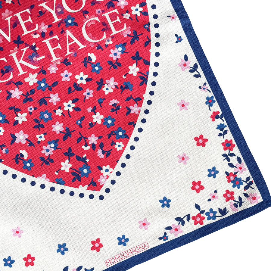 Cotton Tea Towel - I Love You Fuckface